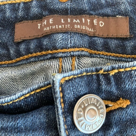 The Limited Jeans Bermuda Long Shorts Sz 4 - Picture 5 of 6